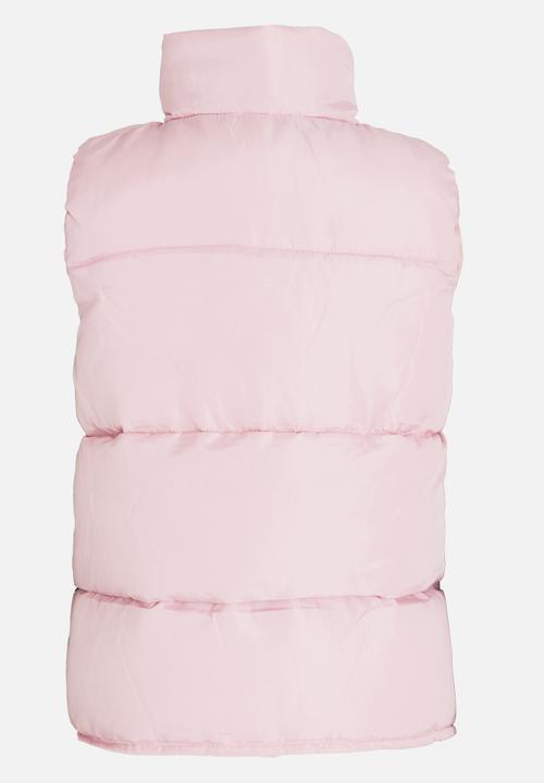 Pop Candy - Girls Puffer Vest Mid Pink
