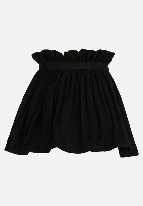 Pop Candy - Paper Bag Skirt Black