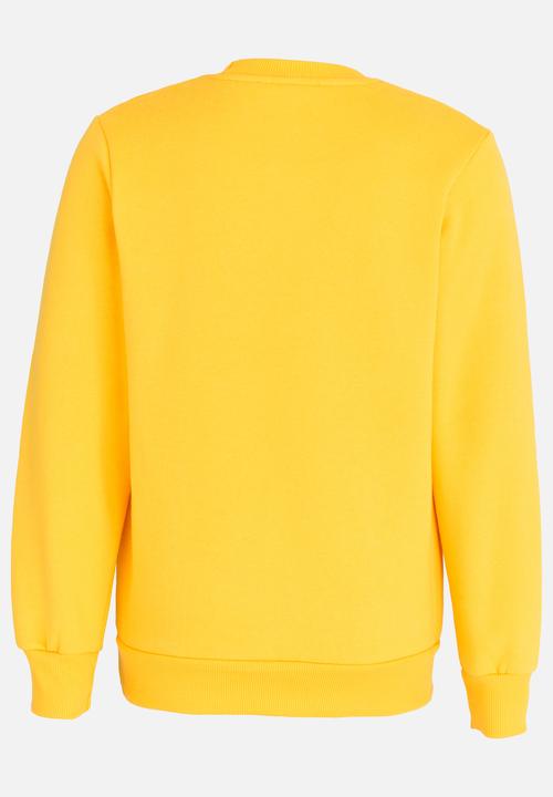 Pop Candy - Printed Dino Sweat Top Yellow