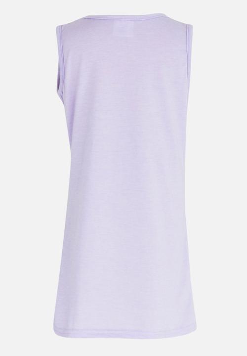 Pop Candy - Minnie Mouse Pj Vest Mid Purple