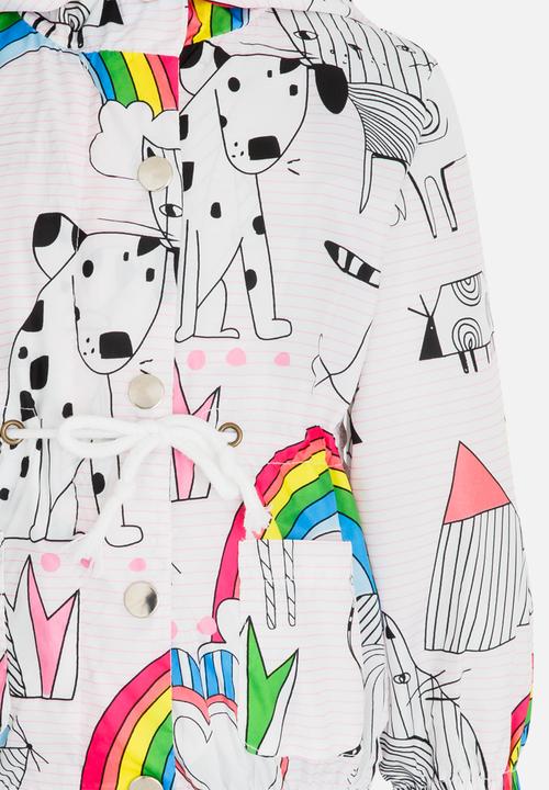 Pop Candy - Girls Printed Hoodie Multi-colour