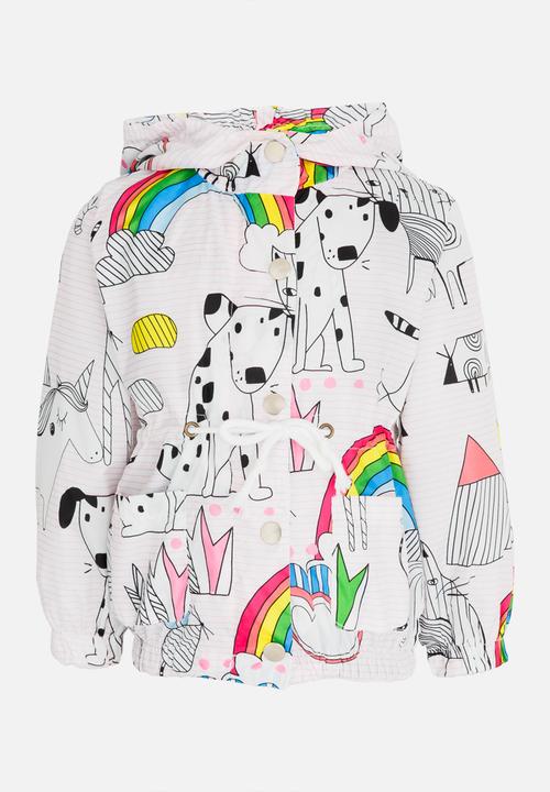 Pop Candy - Girls Printed Hoodie Multi-colour