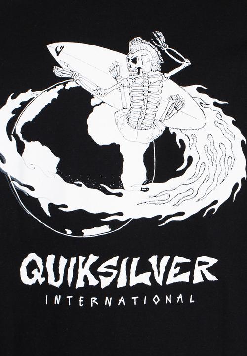 Quiksilver - Quick International Long Sleeve Tee Black