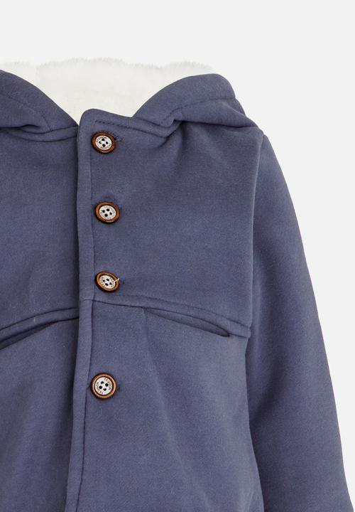 Pop Candy - Boys Hooded Jacket Grey