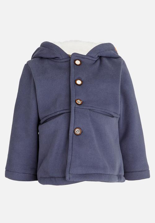 Pop Candy - Boys Hooded Jacket Grey