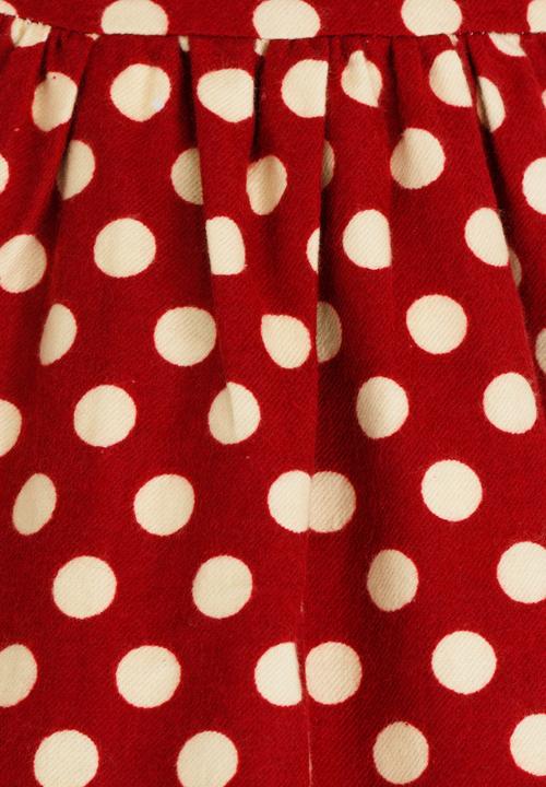 Pop Candy - Printed Dress Red