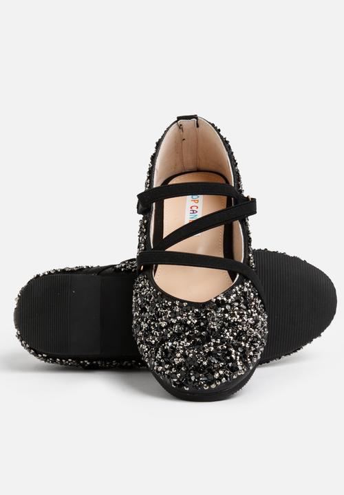 Pop Candy - Ballerina Sequin pump - black 