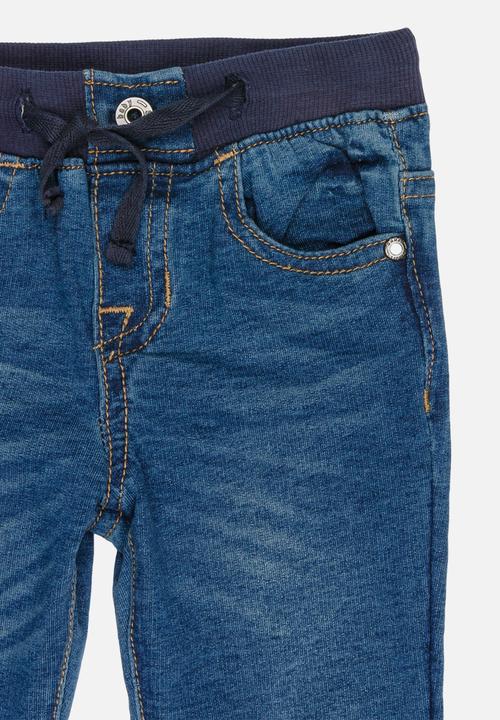 Pop Candy - Elasticated skinny jeans - blue