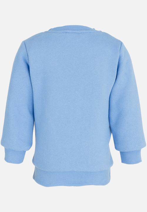 Pop Candy - Girls Long Sleeve Sweat Top Blue