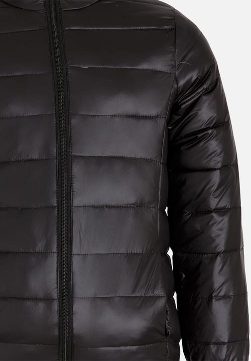 Pop Candy - Boys Puffer Jacket Black