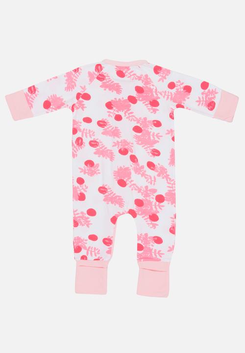 Pop Candy - Printed Sleepsuit Pale Pink
