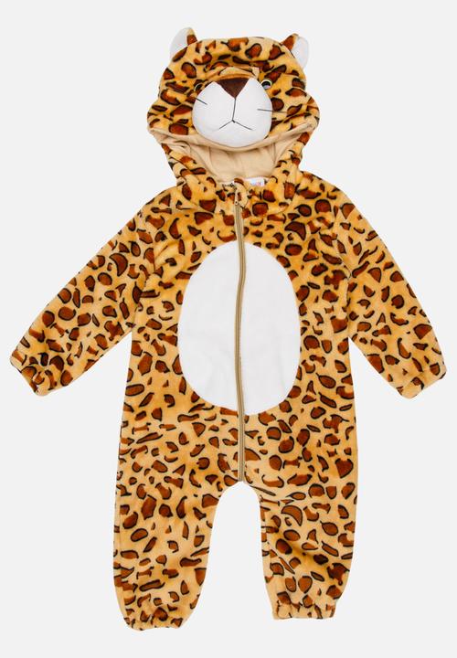 Pop Candy - Tiger Onesie Brown