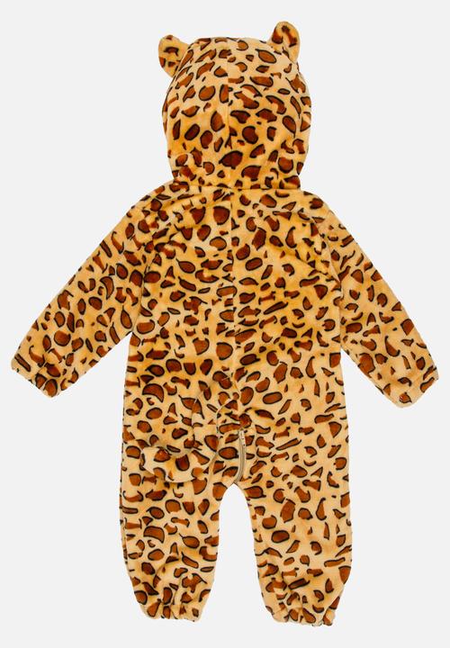 Pop Candy - Tiger Onesie Brown