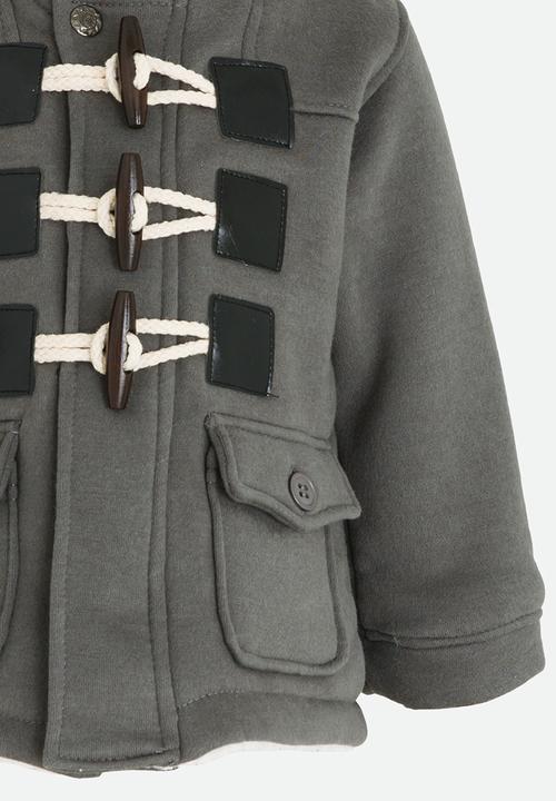 Pop Candy - Boys Hooded Jacket Grey