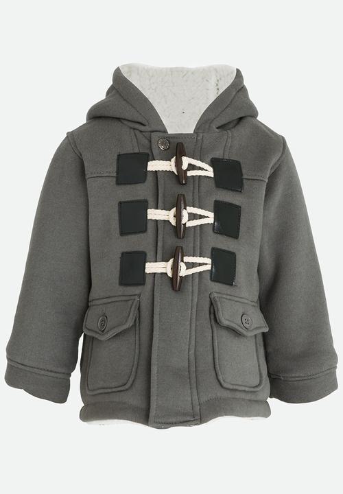 Pop Candy - Boys Hooded Jacket Grey