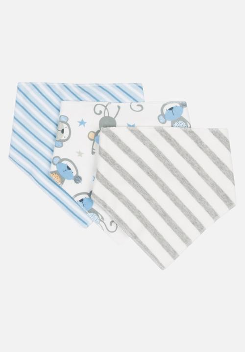 Pop Candy - Printed Bib Set Blue