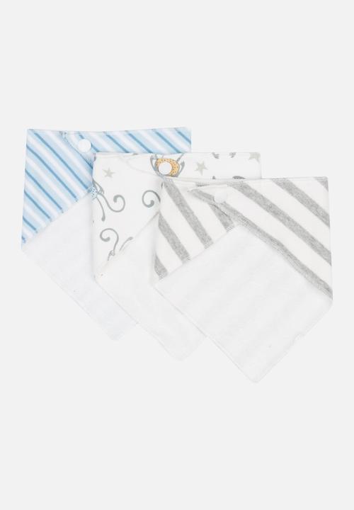 Pop Candy - Printed Bib Set Blue