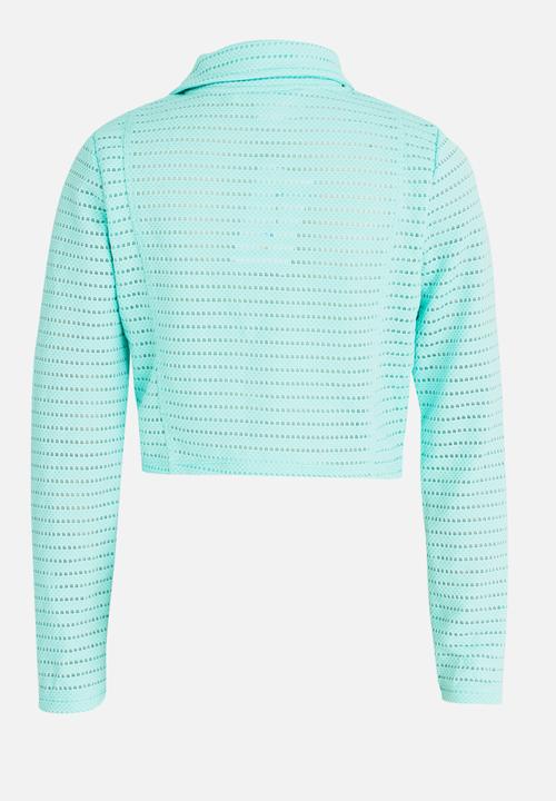 Pop Candy - Zip through jacket - green