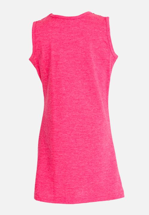 Pop Candy - Minnie Mouse Pj Vest Mid Pink