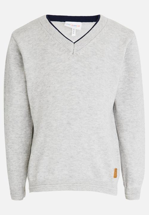 Pop Candy - Boys Jersey Grey