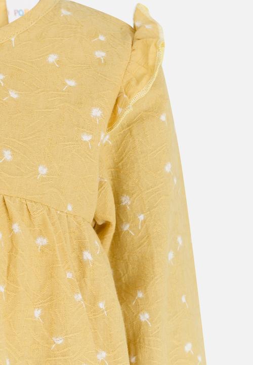 Pop Candy - Babydoll Top Yellow