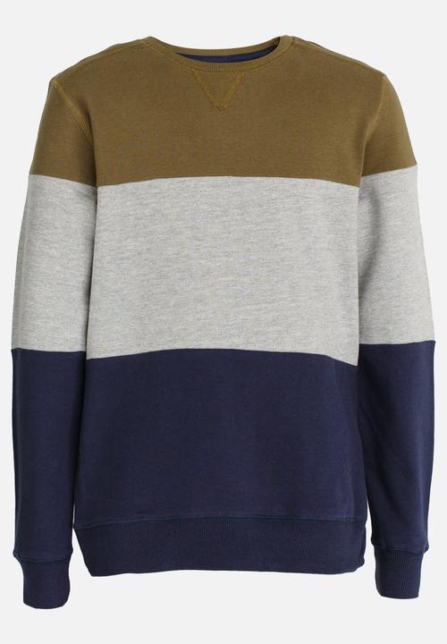 Pop Candy - Long Sleeve Sweat Top Multi-colour