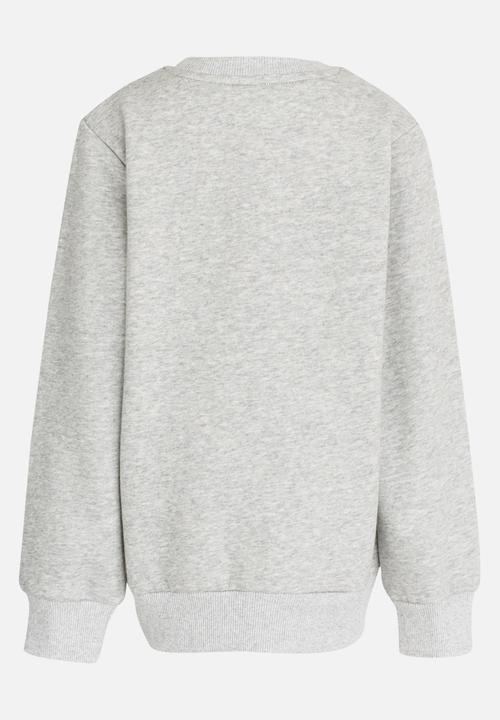 Pop Candy - Printed Dino Sweat Top Grey