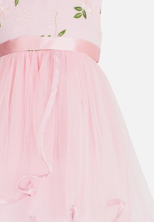 Pop Candy - Printed Dress Mid Pink