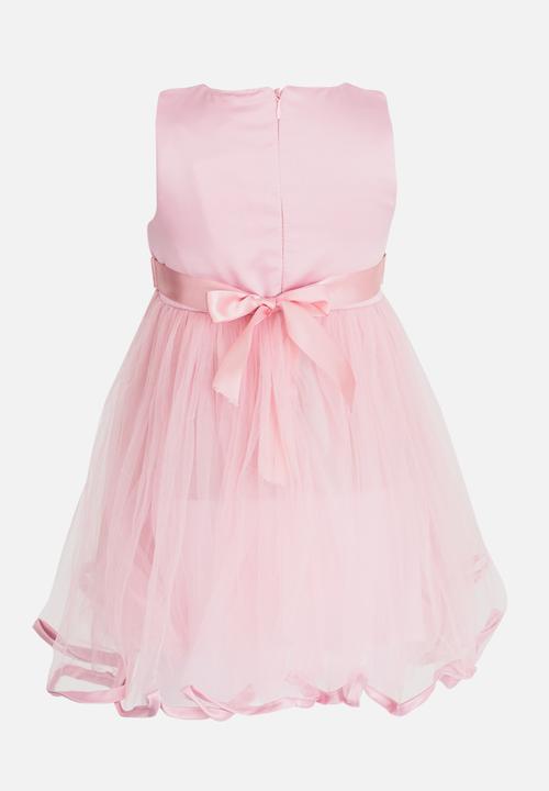 Pop Candy - Printed Dress Mid Pink