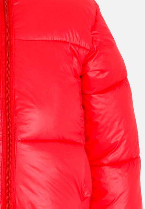 Pop Candy - Boys Puffer Jacket Red