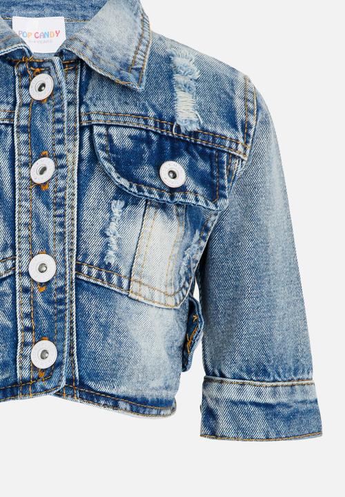 Pop Candy - Denim Jacket Navy