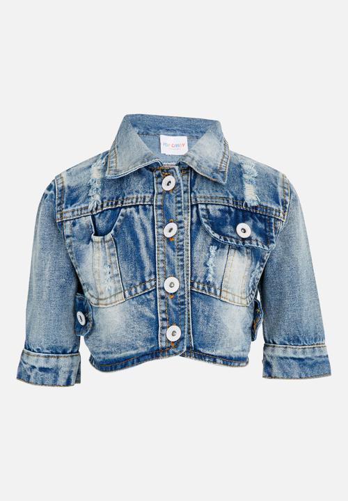Pop Candy - Denim Jacket Navy