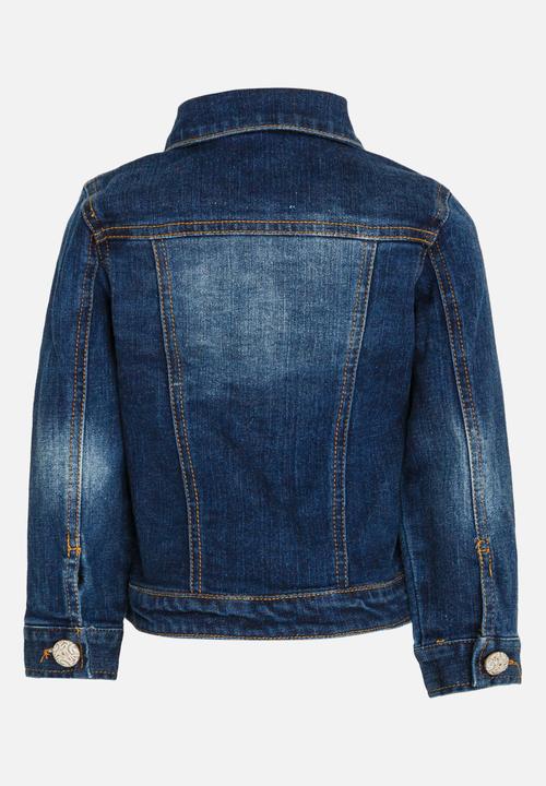 Pop Candy - Girls  Denim Jacket Navy