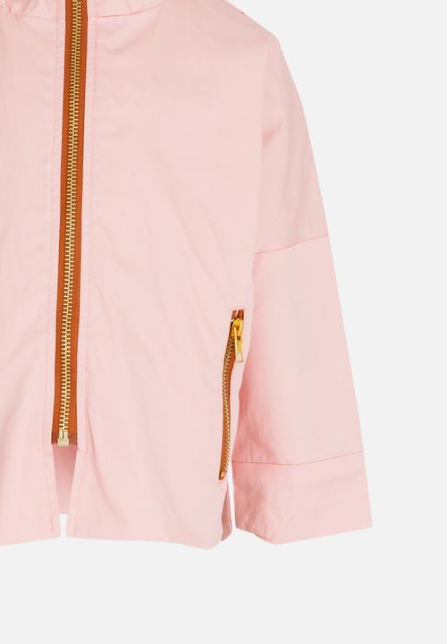 Pop Candy - Girls Hooded  Jacket Mid Pink