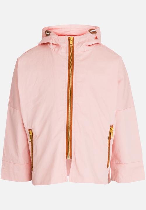 Pop Candy - Girls Hooded  Jacket Mid Pink