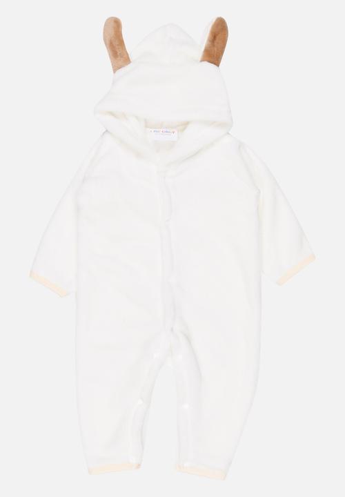 Pop Candy - Fluffy  Onesie White