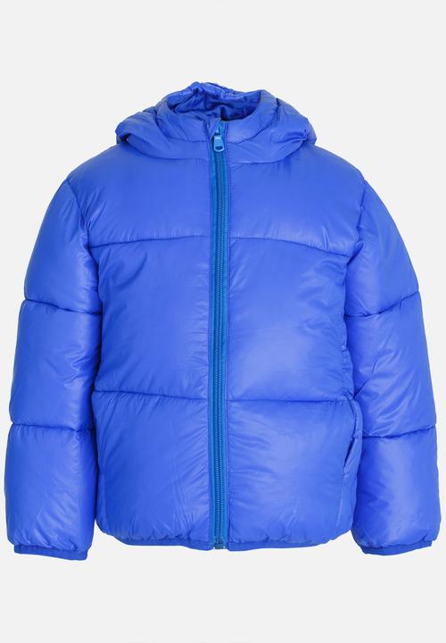 Pop Candy - Boys Puffer Jacket Blue