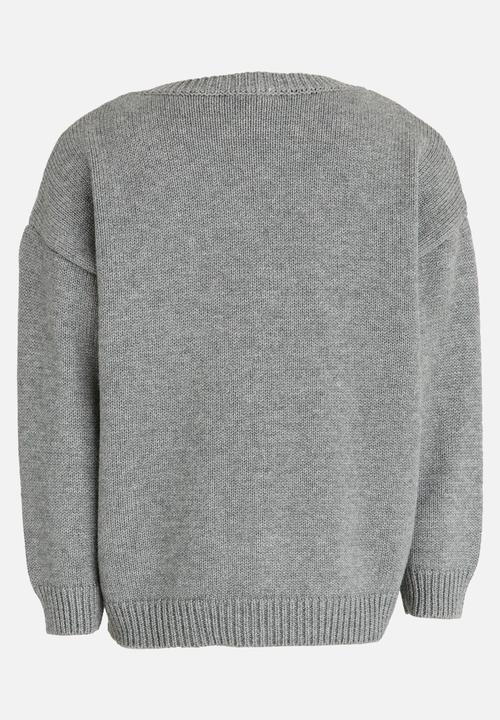 Pop Candy - Boys Jersey Grey