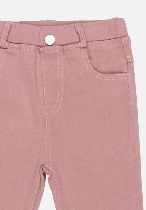 Pop Candy - Straight Leg Pants Pale Pink