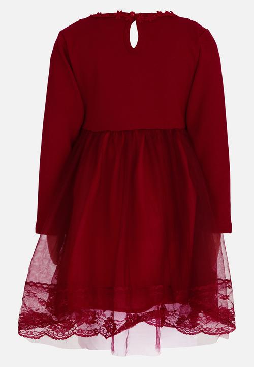 Pop Candy - Tutu Dress Maroon