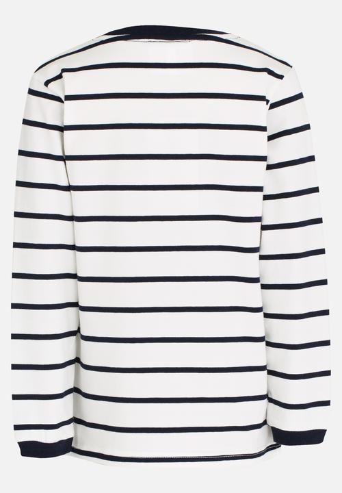 Pop Candy - Stripe Tee Black