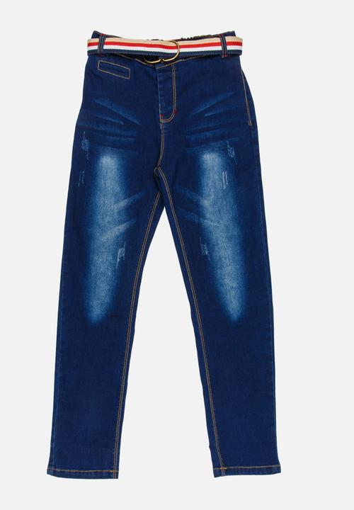 Pop Candy - Straight Leg Jeans Blue