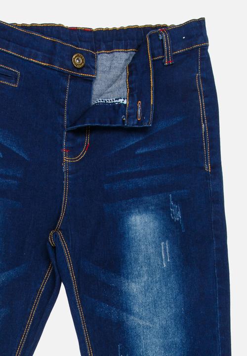 Pop Candy - Straight Leg Jeans Blue