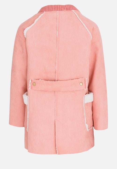 Pop Candy - Girls Long Jacket Mid Pink