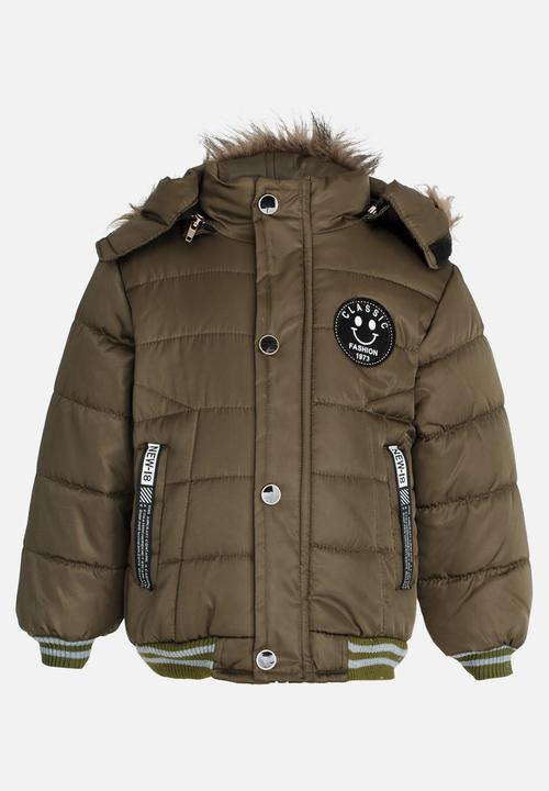 Pop Candy - Hooded jacket - khaki
