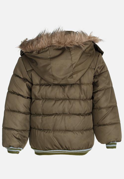 Pop Candy - Hooded jacket - khaki