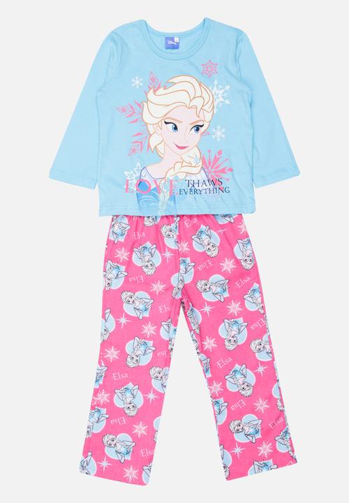 Pop Candy - Frozen   Pj Set Mid Pink