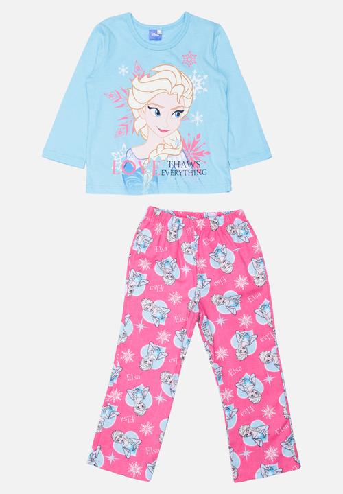 Pop Candy - Frozen   Pj Set Mid Pink