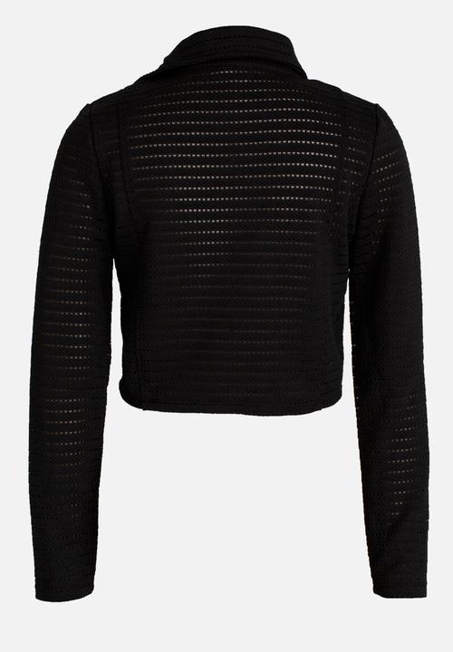 Pop Candy - Zip through jacket - black 