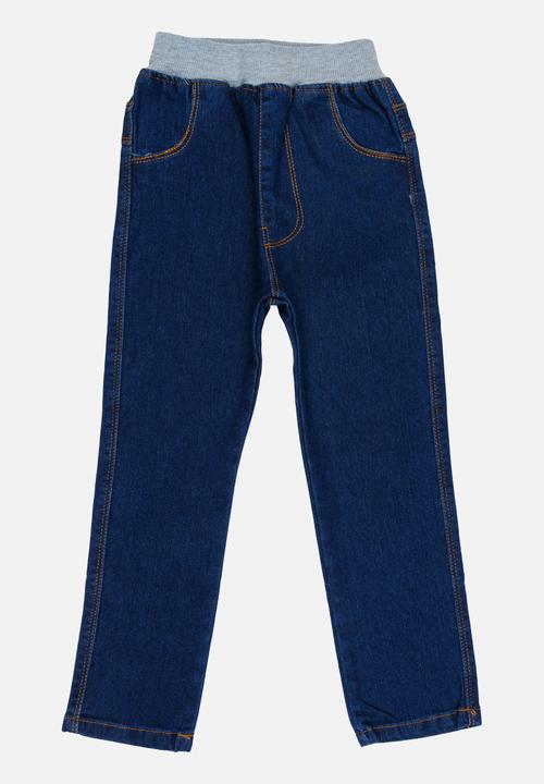Pop Candy - Girls Skinny Jeans Dark Blue
